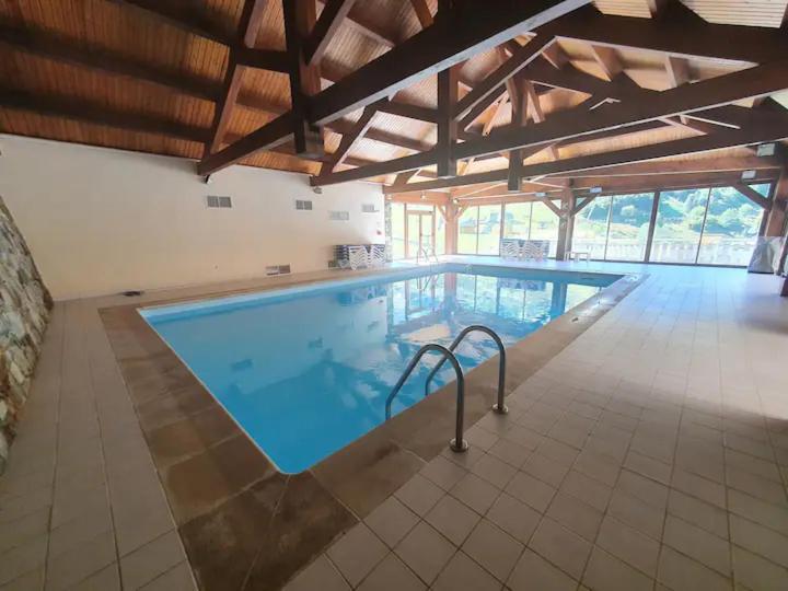 Pleine Nature Pied Pistes Piscine Chauffee Ustou Exterior photo